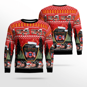 3D Ugly Christmas Sweater – Short…