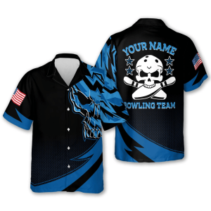 skull button down flag bowling hawaiian shirt bowling team shirt bowling gift 2.png