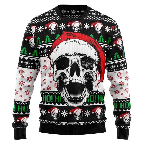 Skull Xmas D0210 Ugly Christmas Sweater – Perfect Holiday Gift by Noel Malalan