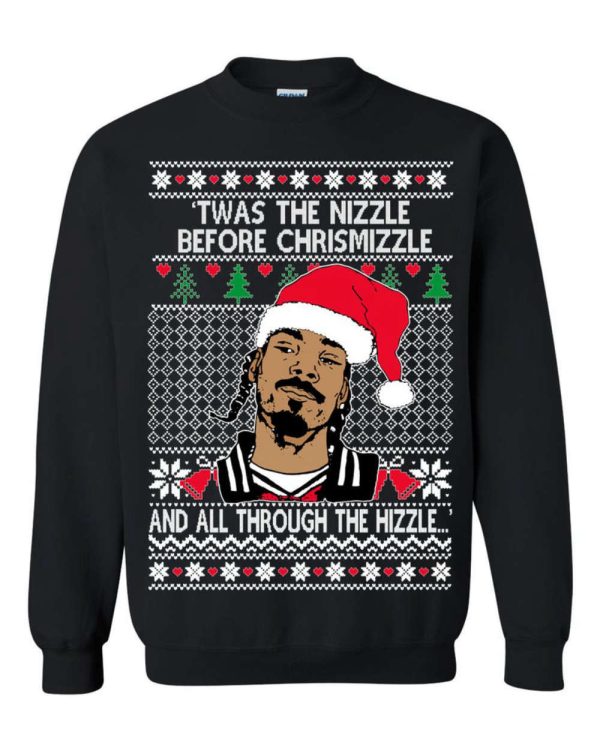 Snoop Dog Fo Shizzle Dizzle Ugly Christmas Sweater – Festive & Stylish Holiday Clothing