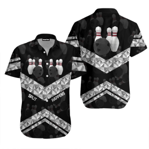 Split Happens – Bowling Hawaiian Shirt…