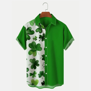 st patrick s hawaiian bowling shirts shamrock art men s gift 2.png