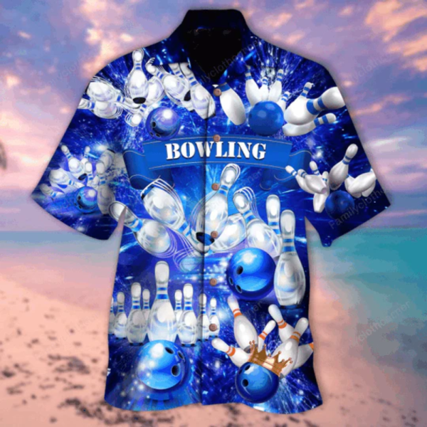 Stay Stylish & Fun with Hawaiian Bowling Shirt for Men & Women – HW4003