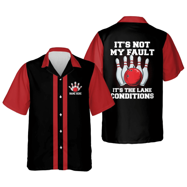 Strike in Style with Bowling Hawaiian Shirt: Unisex Summer Gift for Team Lane Condition Design
