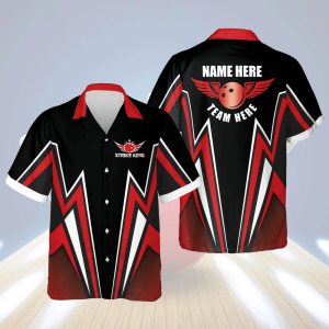 strike king bowling button down bowling hawaiian shirt summer gift for bowling team shirt.png