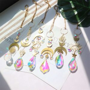 suncatchers light crystal hanging pendant eye wind chime rainbow chaser witch ornaments garden decoration al1024 1.jpeg