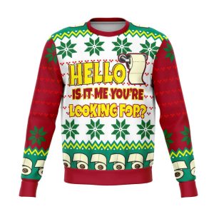 Tissue Hello Ugly Christmas Sweater –…