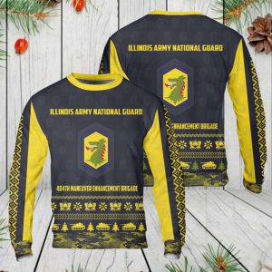 404th Maneuver Enhancement Brigade Christmas Sweater…