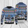USAF UH-1N 1st Helicopter Sq Christmas Sweater – Festive 3D Design for Aviation Enthusiasts