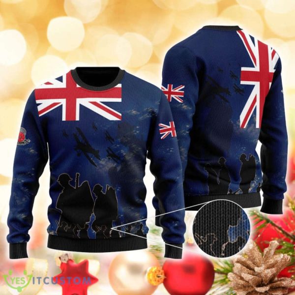 United Kingdom Veterans 3D Sweater Ugly Christmas Sweater Best Gift For Men And Women