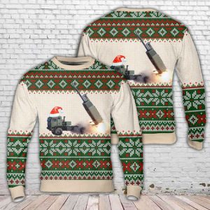 US Army M142 HIMARS Christmas Sweater…