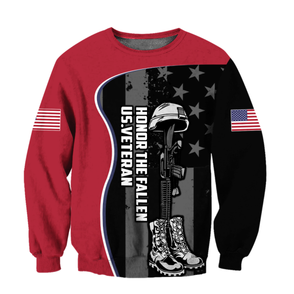 US Veteran Honor The Fallen Ugly Christmas Sweater – For Christmas Day