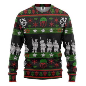 Veteran Soldier Christmas Sweater: Perfect Christmas…