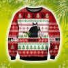 What Black Cat Knitting Pattern 3D Christmas Knitting Pattern Ugly Sweater Sweatshirt