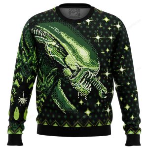 Xenomorph Alien Christmas sweater – Gift…