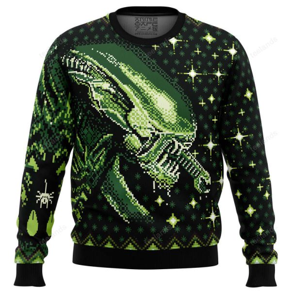 Xenomorph Alien Christmas sweater – Gift For Christmass