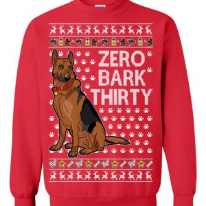 Zero Bark Thirty Dog Santa Claus…