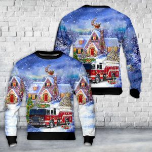 Comstock Fire & Rescue Christmas Sweater…