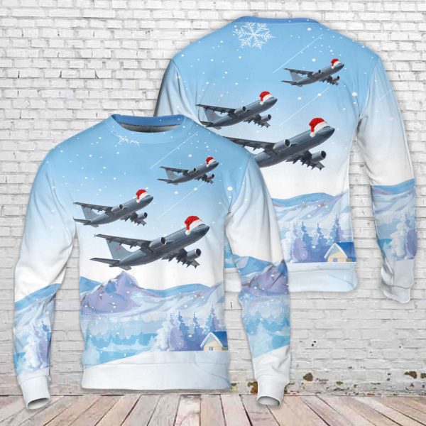 Royal Canadian Air Force Airbus 310 Christmas Sweater