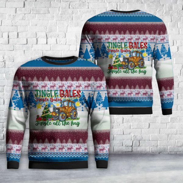 Holiday Fun: Jingle Bales Hay Christmas Sweater – Get Festive!
