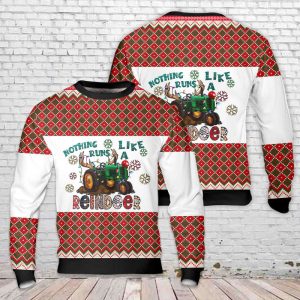 Reindeer Tractor Christmas Sweater: Unmatched Festive…