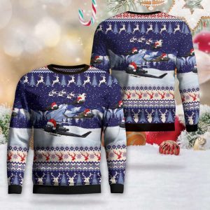 US Army AH-1F Christmas Sweater 3D