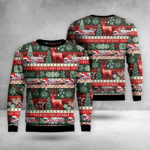 Pompton Lakes Christmas AOP Ugly Sweater…