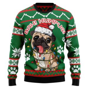 Bah! Humpug! TY309 Ugly Christmas Sweater…