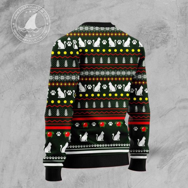 Meowy Catmas TY299 Ugly Christmas Sweater – Noel Malalan Signature