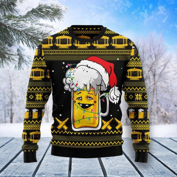 Beer Xmas T1910 Ugly Christmas Sweater – Gift For Christmas, Noel Malalan