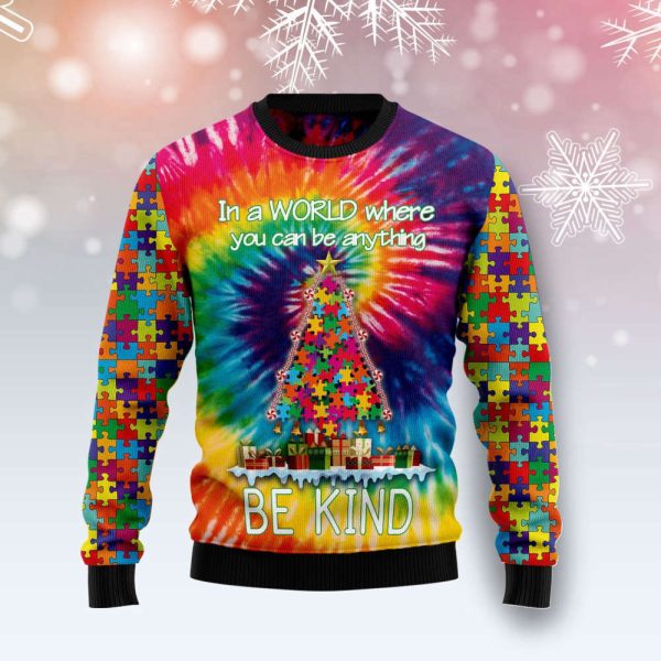 Autism Christmas Tree T0511 Ugly Christmas Sweater – Gift For Christmas