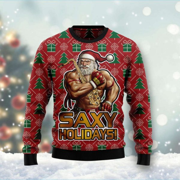 Saxy Holidays HT101304 Ugly Christmas Sweater – Best Gift For Christmas