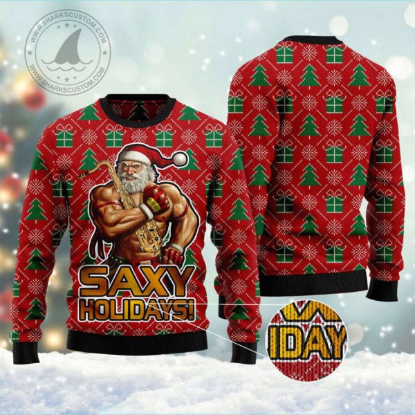 Saxy Holidays HT101304 Ugly Christmas Sweater – Best Gift For Christmas