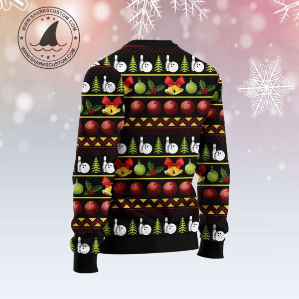 Bowling Christmas Tree T2610 Ugly Christmas Sweater – Noel Malalan