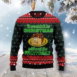 Food Cake Ugly Christmas Sweater, Christmas…