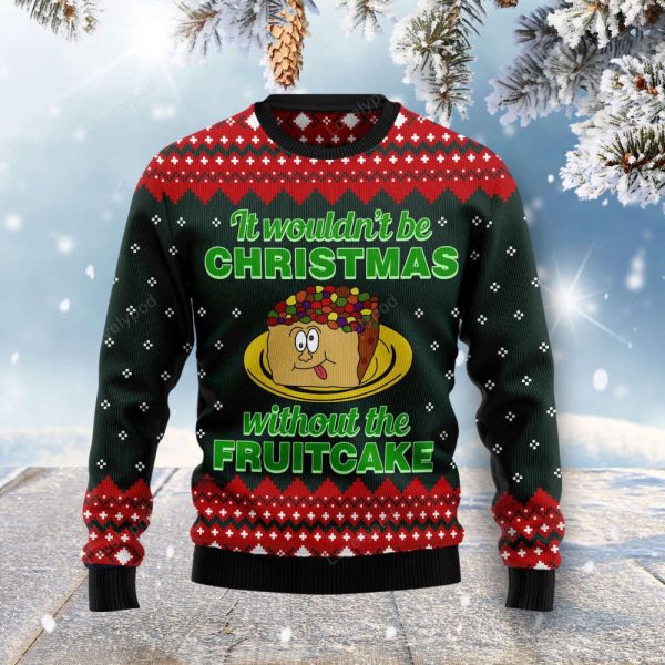 Food Cake Ugly Christmas Sweater, Christmas apparel, Christmas gift