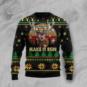 Make It Rein Ugly Christmas Sweater…