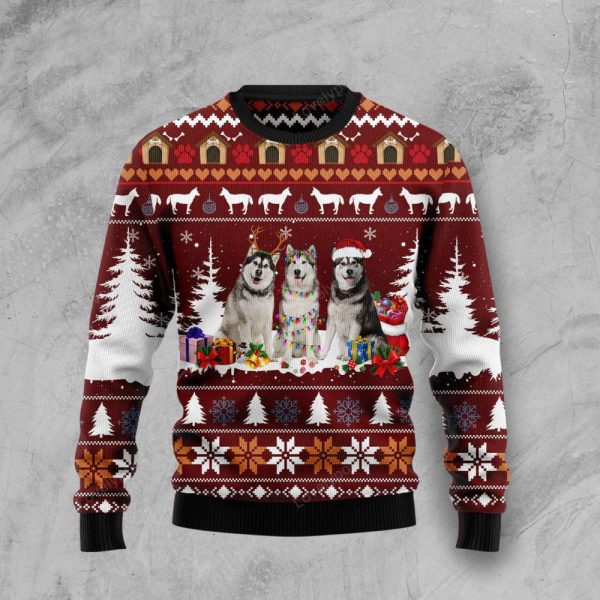 Cute Alaskan Ugly Christmas Sweater – Gift For Christmas