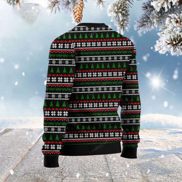 Flossing Around The Christmas Tree Ugly Christmas Sweater