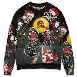 Skull Santa Christmas Sweater – Ugly…