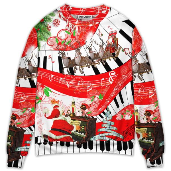 Christmas Love Music Happy Life – Ugly Christmas Sweaters 3D AOP Shirt