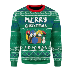 Friends Christmas Sweater Merry Christmas Friends…