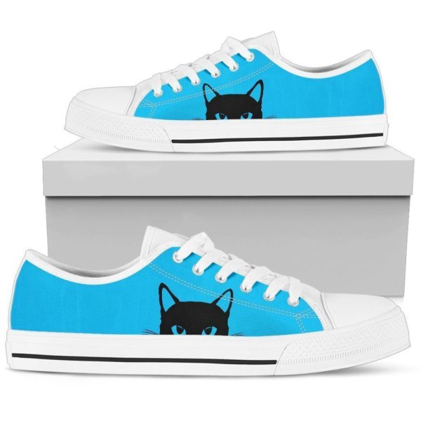 Cat Art Inspired Women’s Low-Top Shoe: A Purrfect Blend of Style