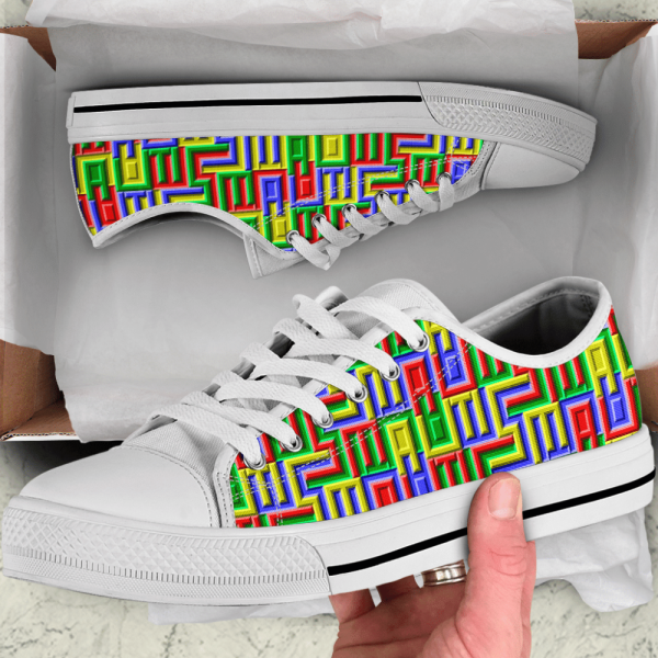 Step into Autism Awareness: Stylish Low Top Shoes for Impact