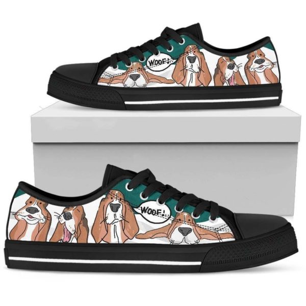 Basset Woof Women s Low Top Shoe: Stylish and Comfortable Footwear