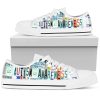 Stylish Autism Awareness Women s Low Top Shoes – TA031307
