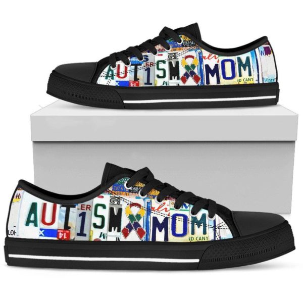 Stylish Autism Mom Low Top Shoes – TA031305: Comfortable Footwear