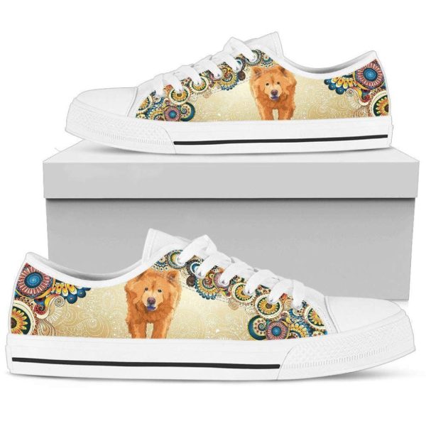 Stylish Chow Chow Women s Low Top Shoe – Comfortable & Trendy Footwear