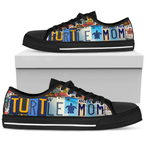Turtle Mom Low Top Shoes Sneaker…