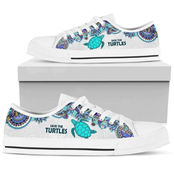 Save Turtle Low Top Shoes Sneaker TQ010051Sb – Trendy Footwear